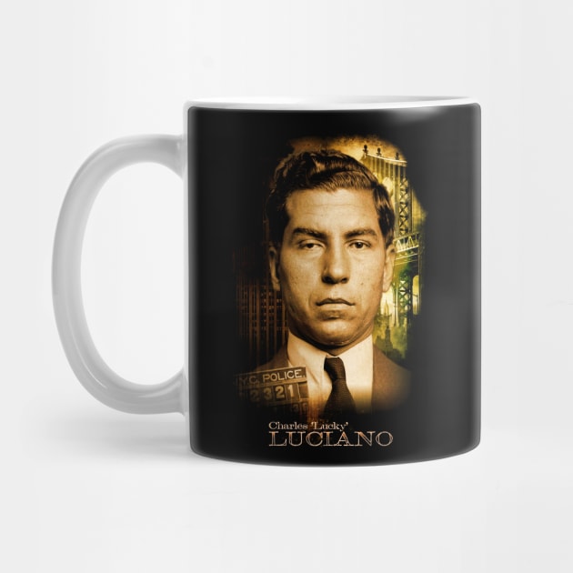 Charles 'Lucky' Luciano Design by HellwoodOutfitters